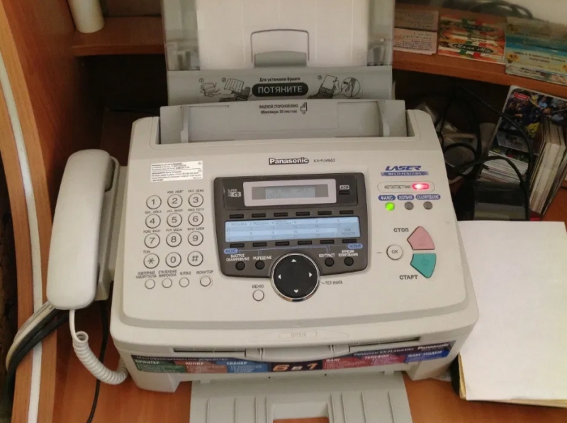 Panasonic KX-FLM663 Сканер принтер копир Факс телефон 6 в 1