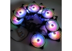 Вентиляторы кулеры для корпуса компьютера с подсветкой RGB LED